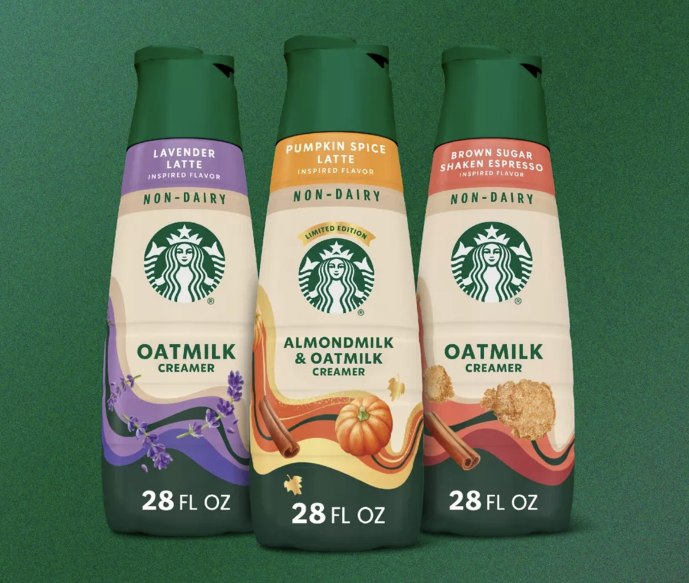 Starbucks fall oat creamers